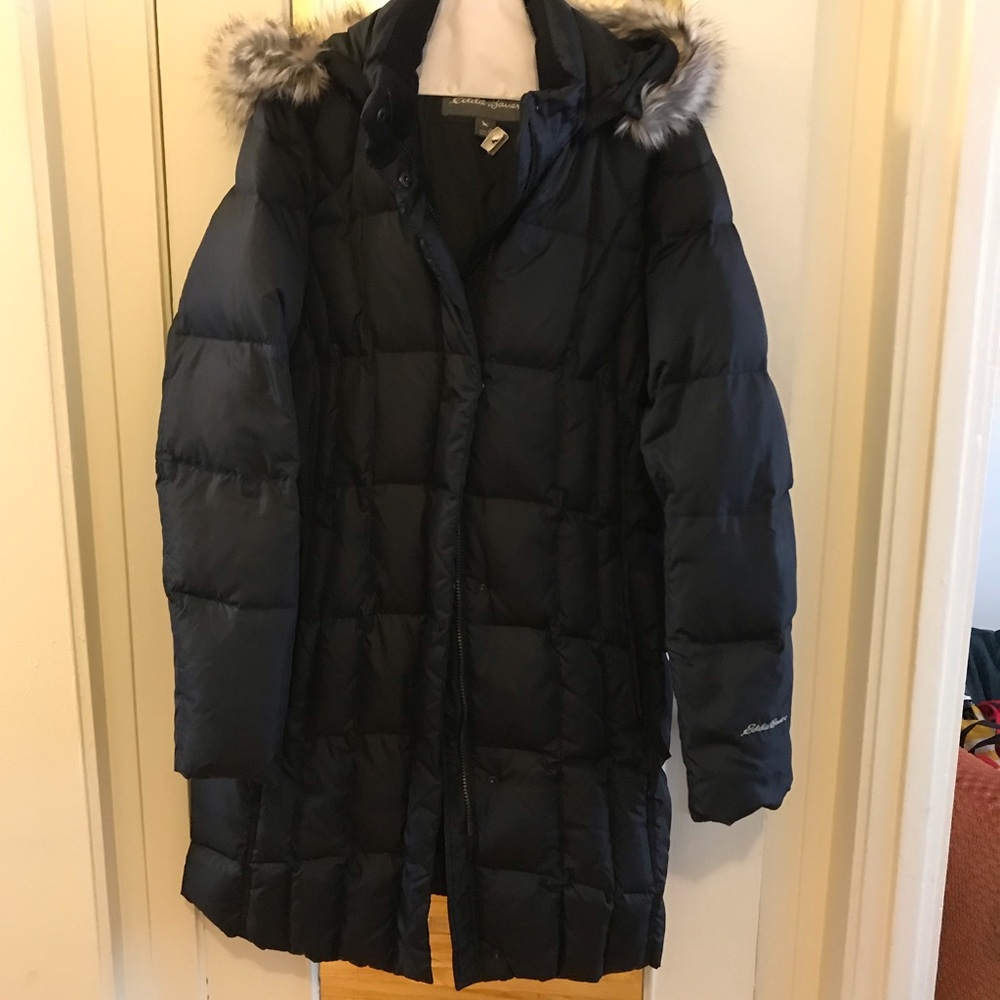 Eddie Bauer Lodge Down Parka (Black)